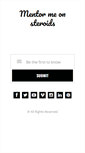 Mobile Screenshot of mentormeonsteroids.com